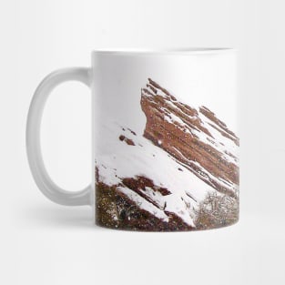 Snowy Red Rocks Mug